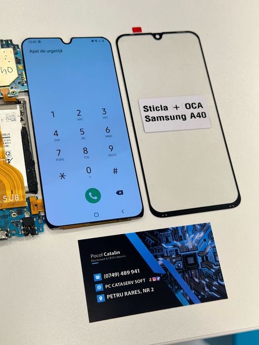 Reparatii/Display/Ecran/Mufa/Samsung/iPhone/x/11/12/13/14/s22/s23/s24