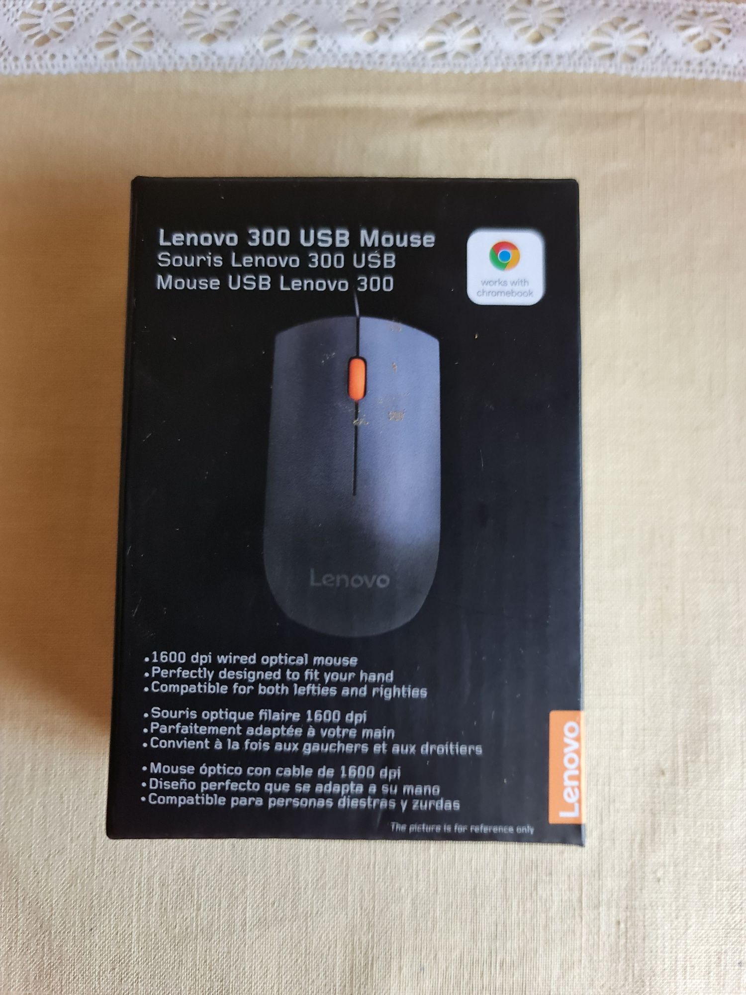 Mouse lenovo 300 usb Nou