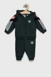 Детски анцуг adidas Originals, 68 размер 
в зелено