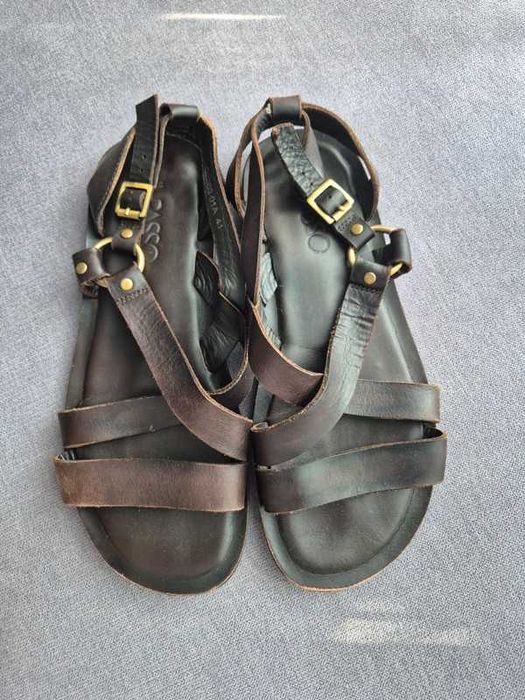 IL PASSO, sandale piele pt barbati, nr 41