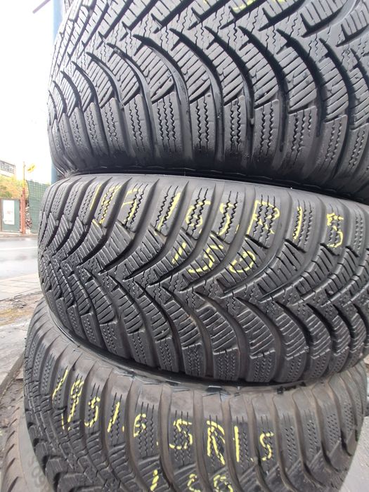 4 anvelope iarna 195/65r15 Hankook Montaj Gratuit