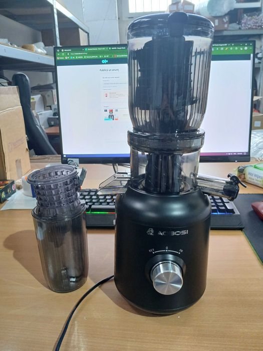 Storcator Aobosi MP-802E, pentru fructe si legume, 250W, negru