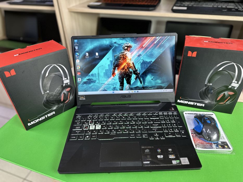 Игровой ноутбук ASUS TUF Gaming F15! Состояние отличный!