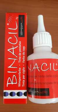 Vopsea gene si sprancene Binacil Negru albastrui 15 ml plus Oxidant