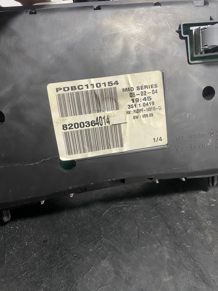 Ceasuri Bord Renault Megane 2 1.5 dci diesel kilometraj 2004-2008