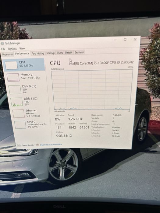 Setup rtx2060 / i5 10gen / 32 gb ram
