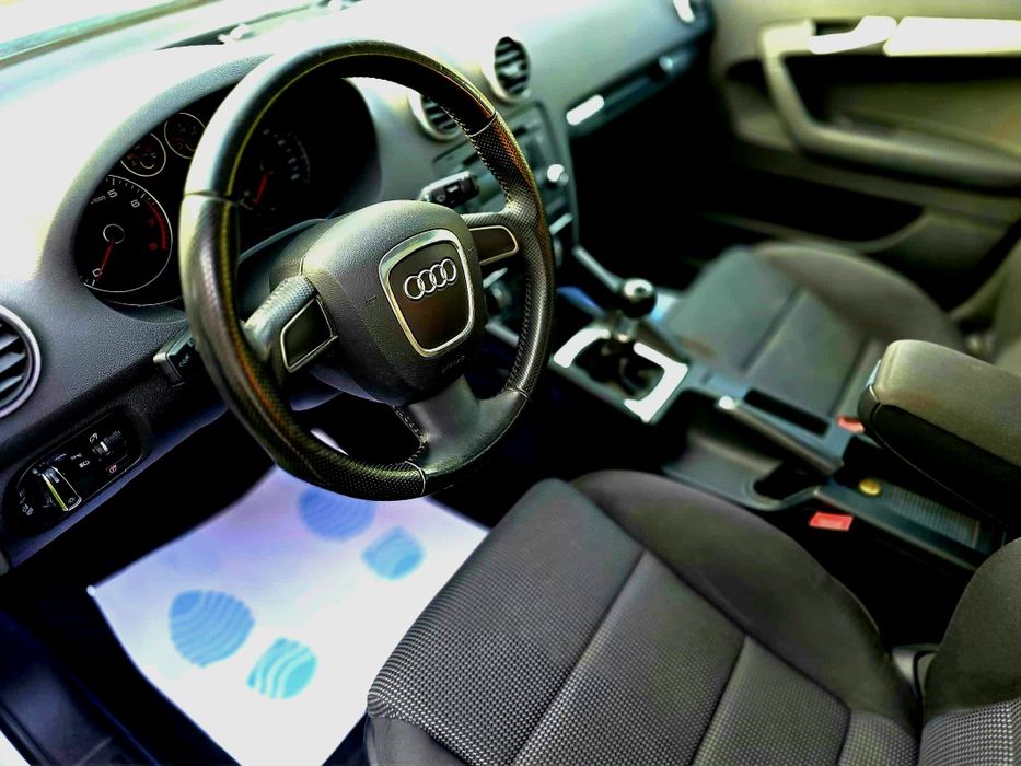Audi A3 E sline 1.8 benzină TFSI 160 Cp An 2009 Euro5 Led Bi-xenon Top