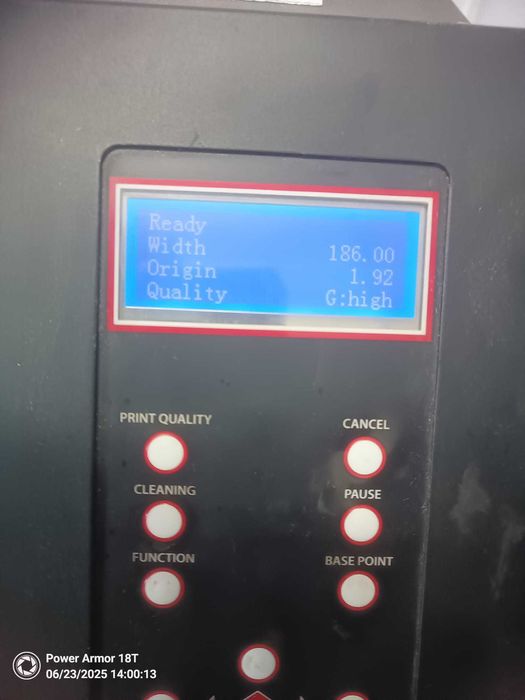 Masina de  Imprimat textil DGEN TELEIOS BLACK- latime 1,85m- SUBLIMARE