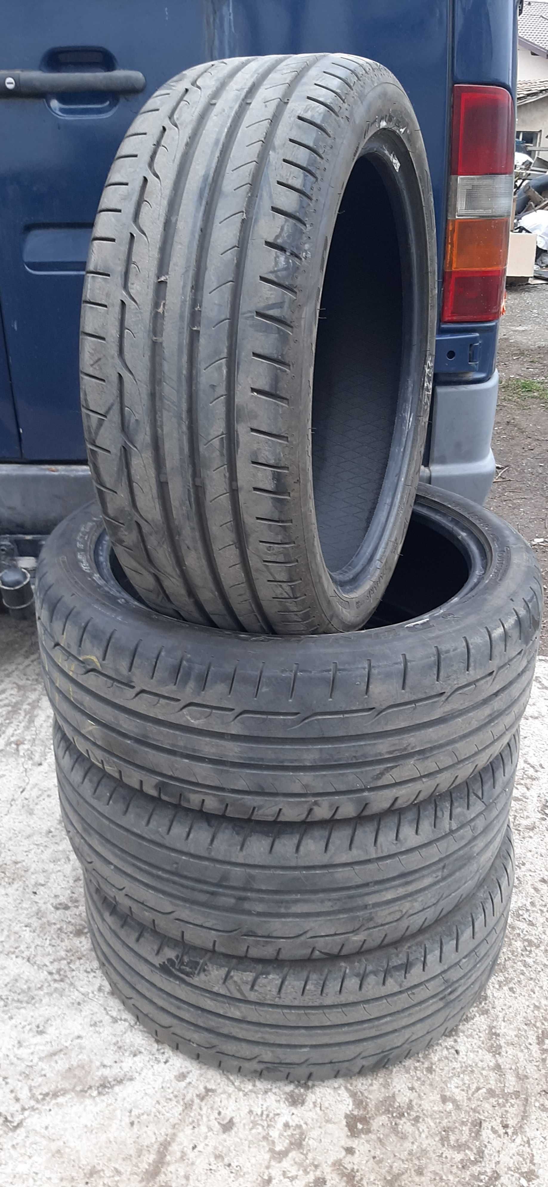 4 броя летни гуми 225 45 19 Dunlop 7мм