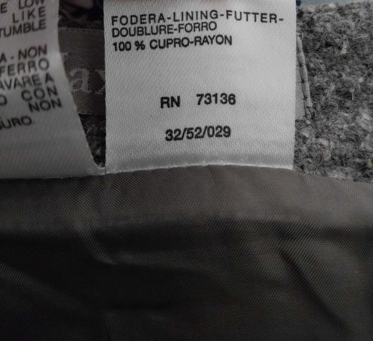 Fusta 65% lâna Max Mara