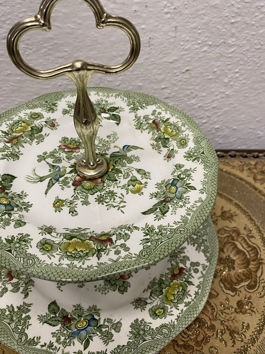 Винтидж порцеланова етажерка Wedgwood Англия маркировка 1960-те