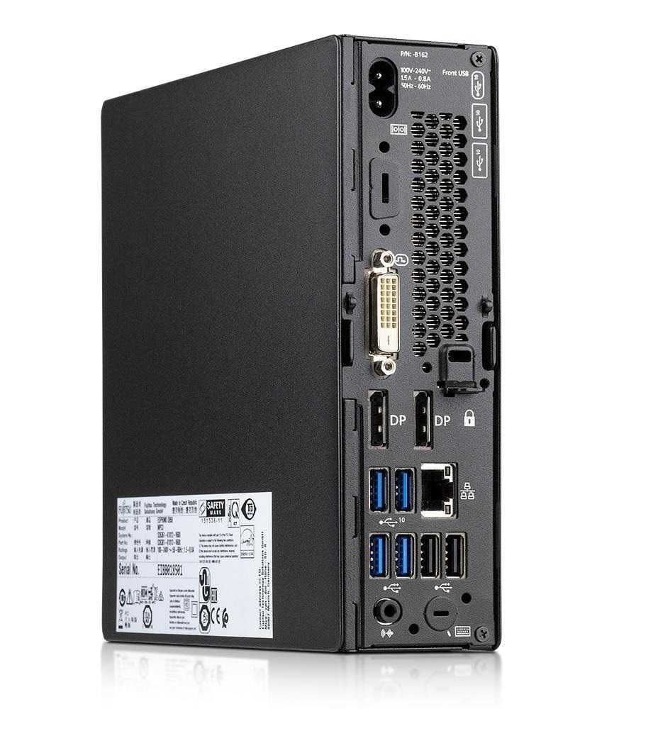 Fujitsu Esprimo Q556 Mini PC i3-6100T 8-32GB 128-1TB Rs-232 serial