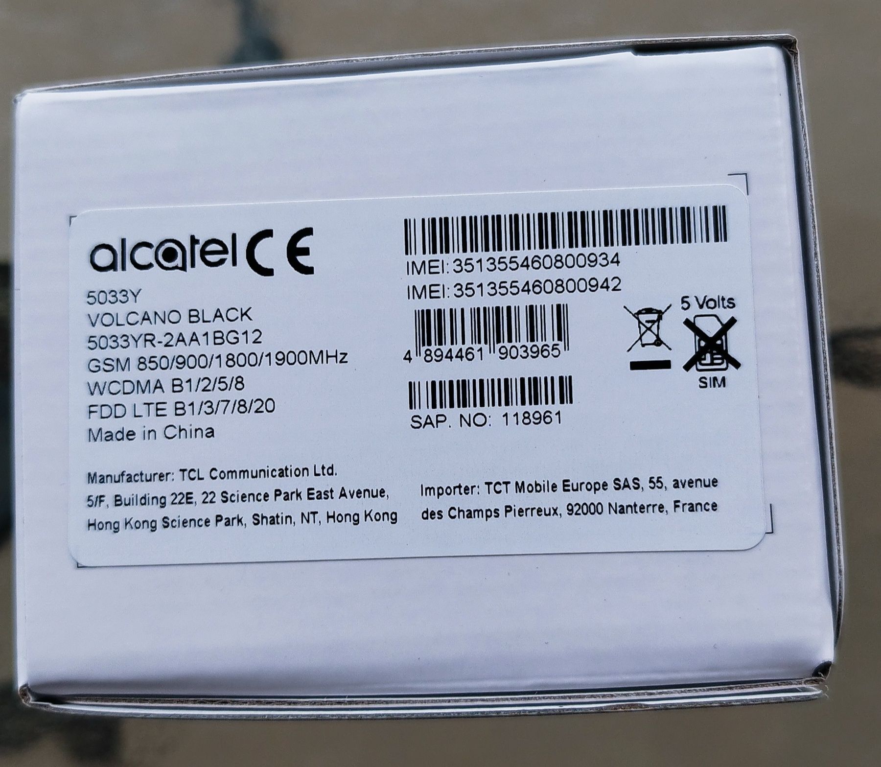 Продавам нов смартфон Alcatel 1