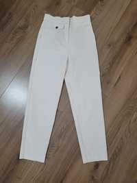 Pantaloni Zara alb