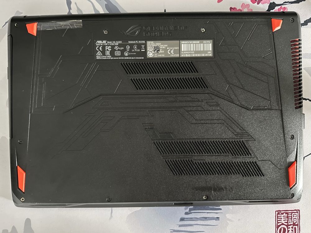 Laptop Gaming ASUS ROG GL553VE-FY022