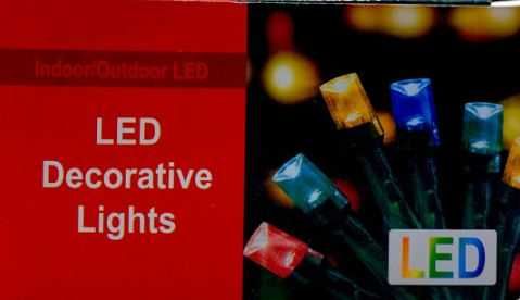 Море от светлина! Коледни LED лампички за дома, градината и витрината