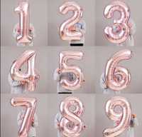 Baloane cifre 70 cm, 1m și happy birthday