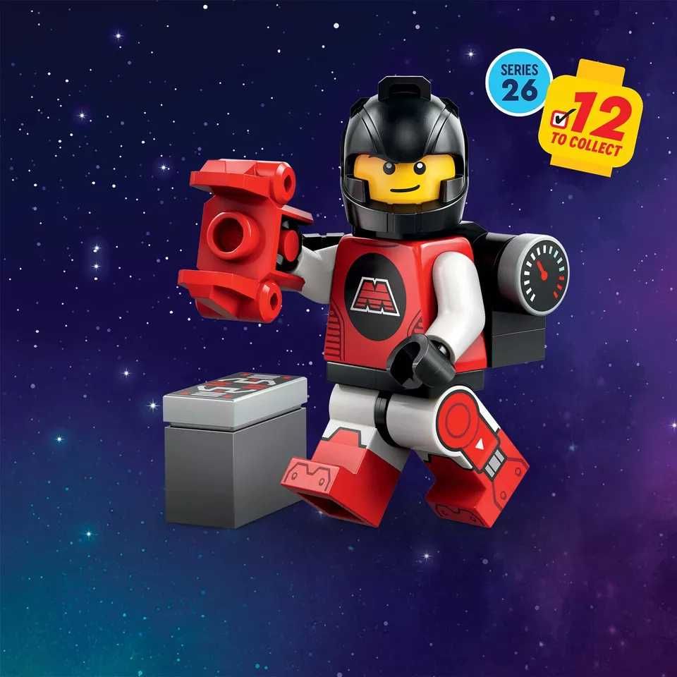 Minifigurine LEGO, 71046, Seria 26, M-Tron Powerlifter, IDENTIFICATE