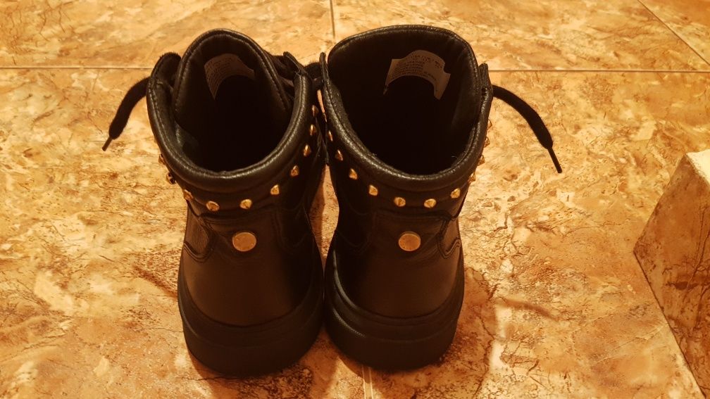 Adidași noi Steve Madden NY90 originali- piele neagră - mărime 44