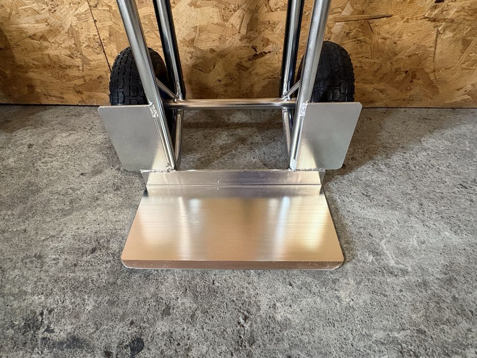 Алуминиева ръчна багажна/товарна количка с товароносимост до 200кг