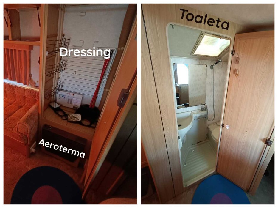 Rulota Lunar Clubman 6 locuri inmatriculata, baie, bucatarie incalzire