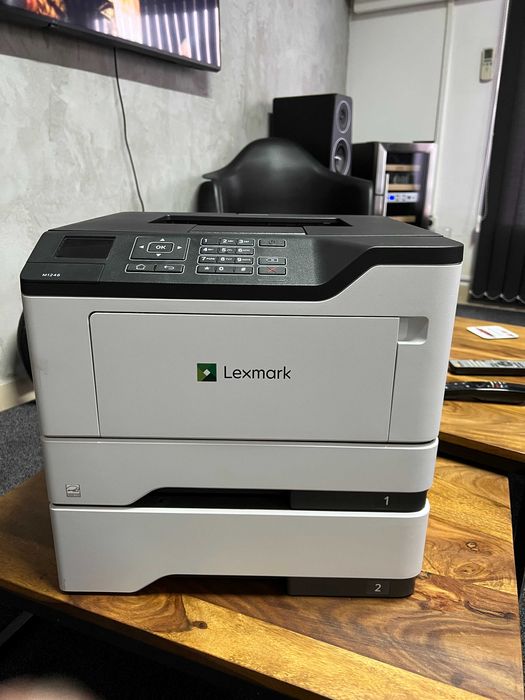 Професионален лазерен принтер Lexmark M1246. Компактен.