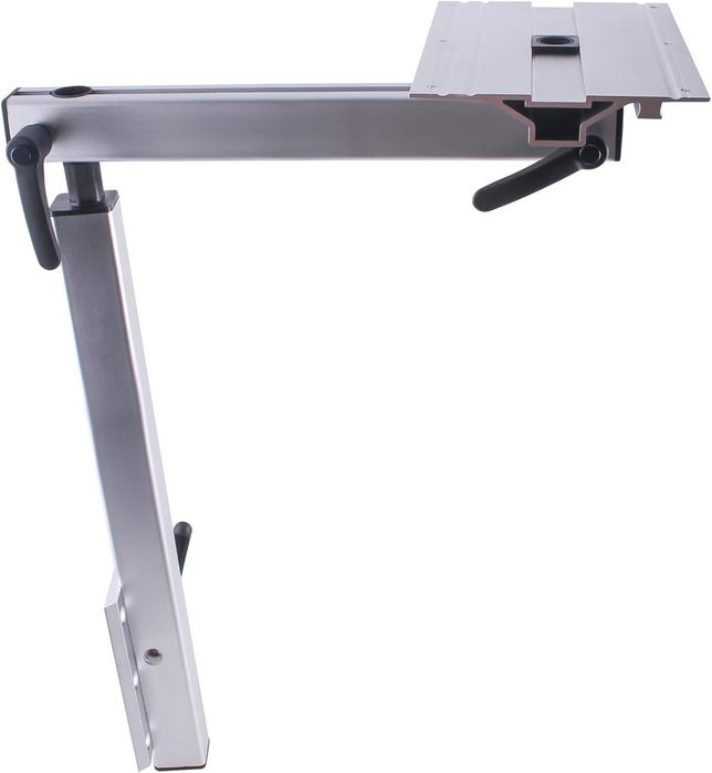 Picior masa din aluminiu, pliabil,rotativ, detasabil pentru rulota