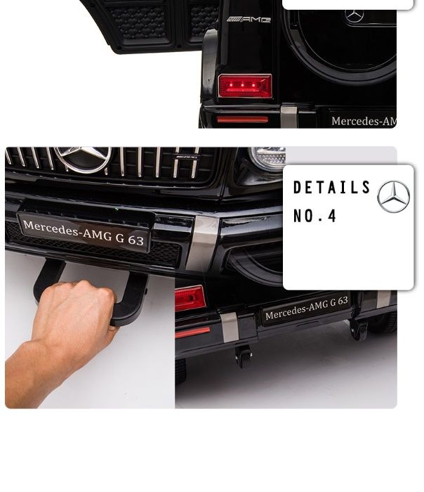 Акумулаторен джип Mercedes Benz G63 меки гуми акумулаторни джипове