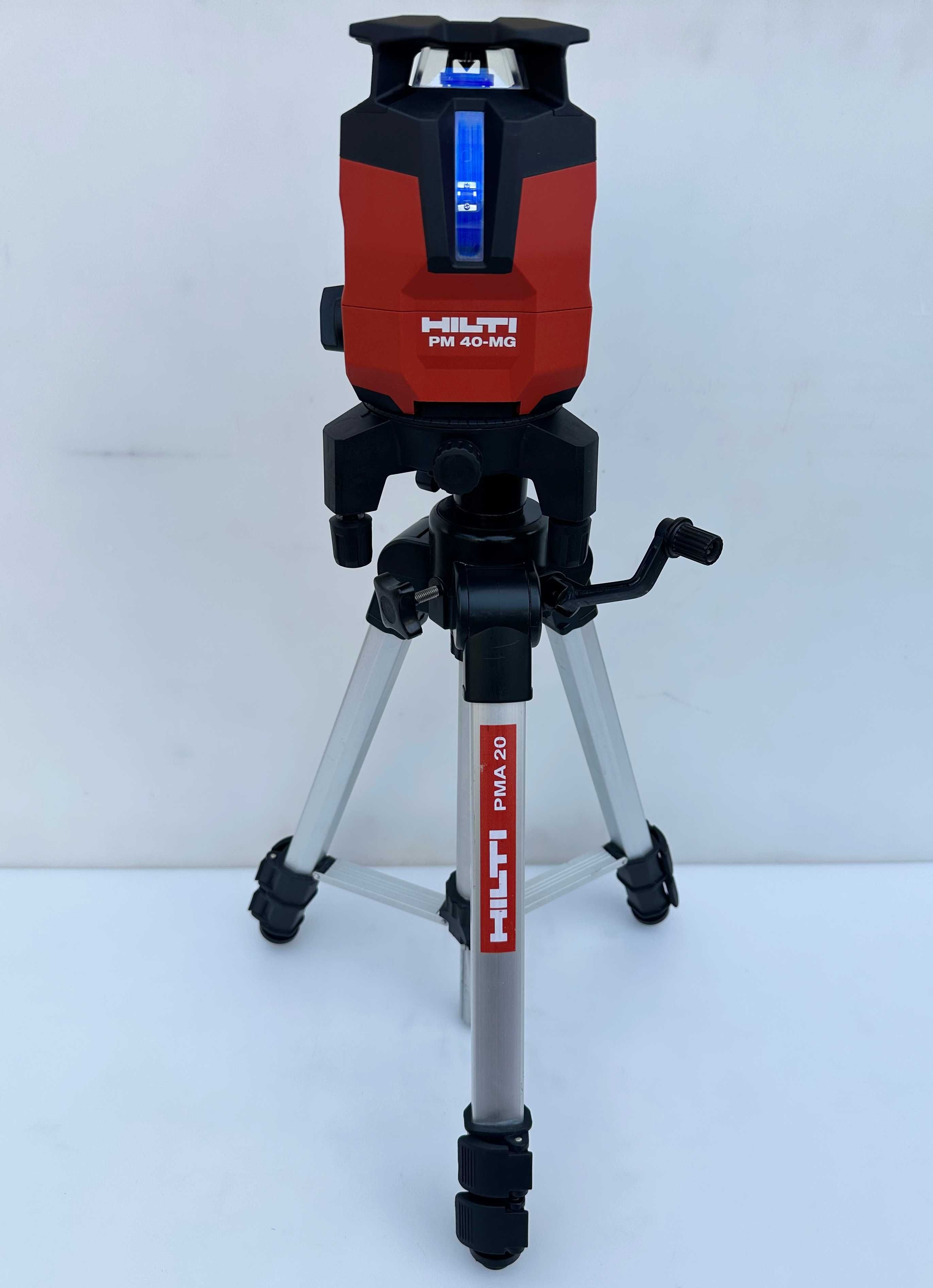 Hilti PM 40-MG - Лазер със зелен лъч като нов!