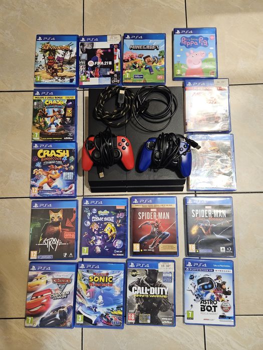 Vand playstation ps4 plus jocuri