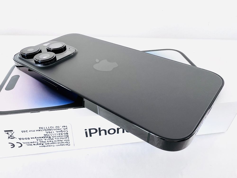 Apple iPhone 14 Pro Max 128GB Space Black Отличен! Гаранция!