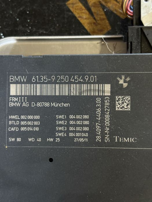 Bmw F10 Модул Светлини
