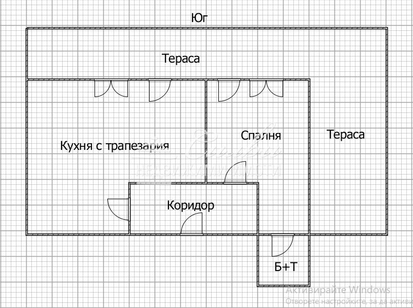 Двустаен апартамент НОВО строителство - кв. Добруджански