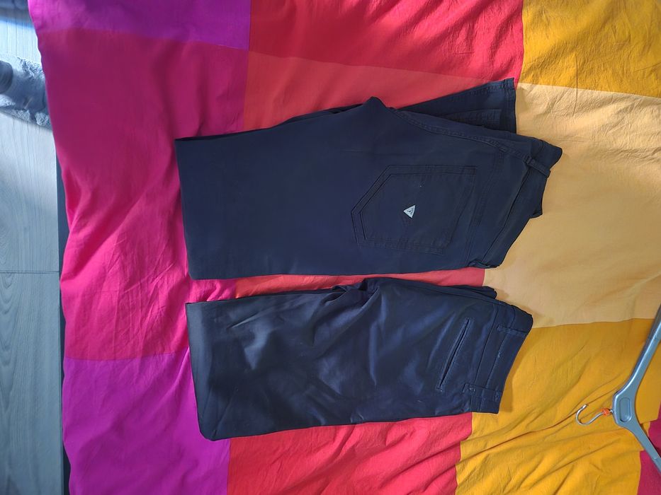 Blugi și pantaloni Guess, Lee, Zara etc. barbați, diverse modele și br