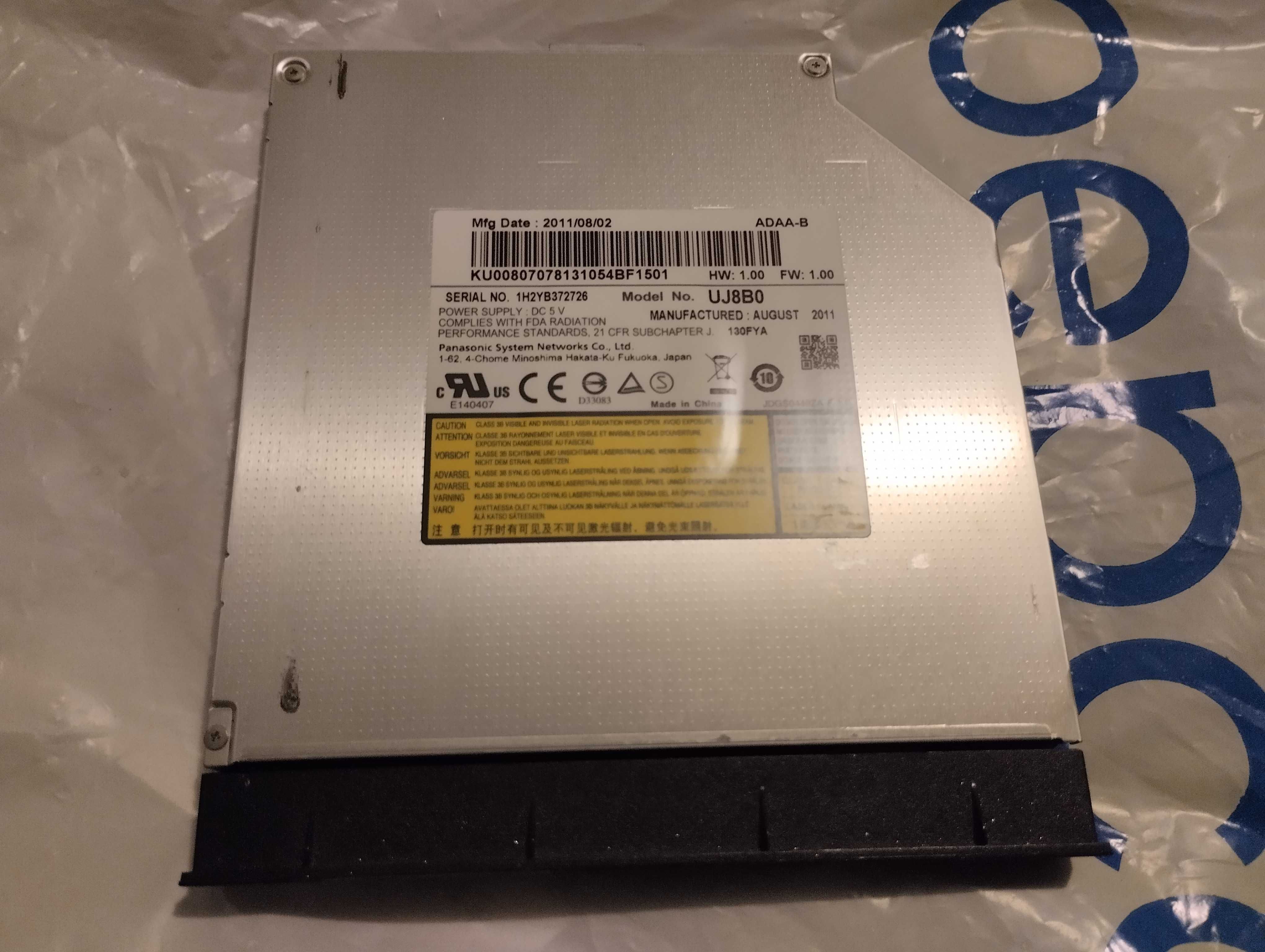 Безжична карта Wifi adapter и DVD-RW от лаптоп Acer Aspire 5750