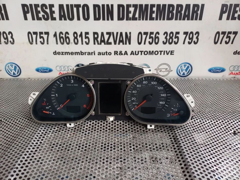 Ceasuri Bord Audi Q7 4L An 2006-2007-2008-2009-2010-2011-2012-2013-2014-2015-2016 Volan Dreapta Cod