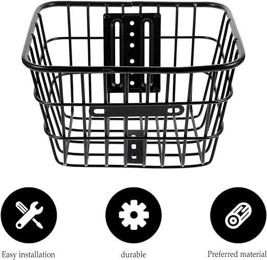 Cos de cumparaturi frontal scutere electrice bicicleta trotinete