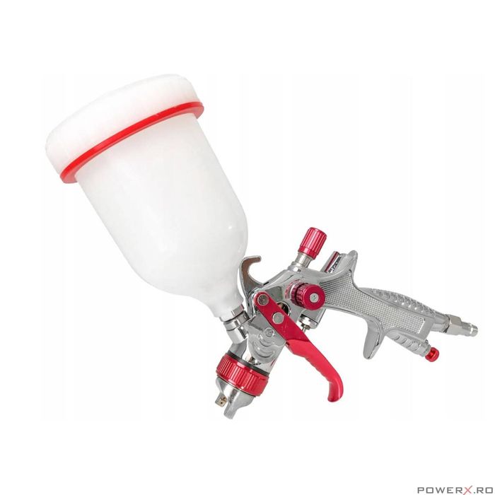 Pistol de vopsit, duza 1.3mm, 600ml, Verke