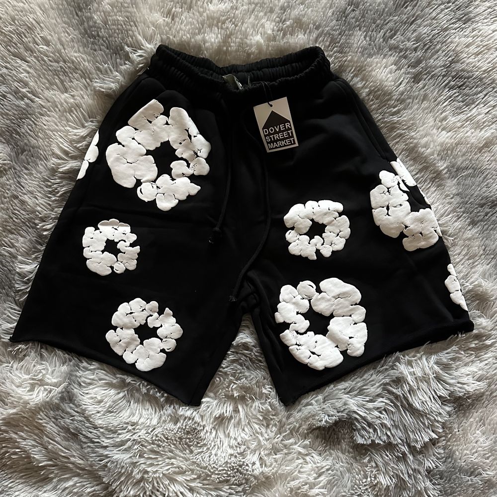 Denim Tears Black & White - Шорти и Екип