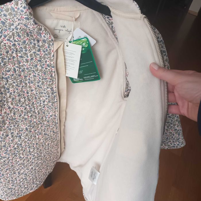 Преходно термо яке за момиче, 4г., Konges Sløjd, ново