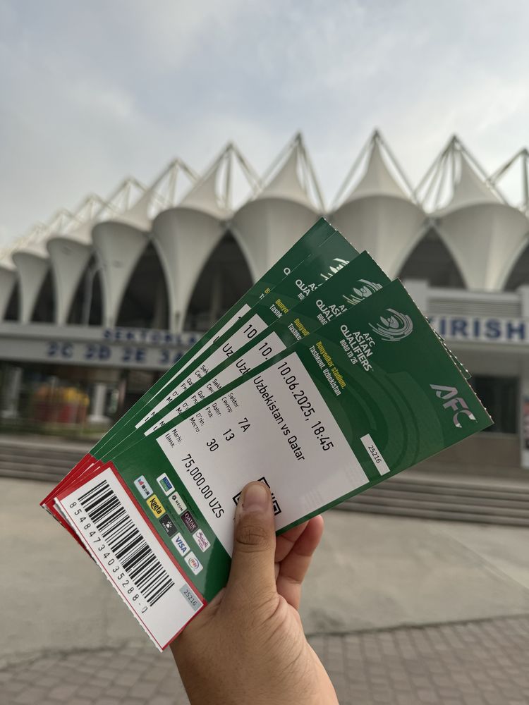 UZB vs QFA  (bilet)