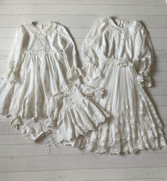 Set rochite botez mama fiica