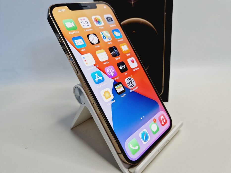 Apple iPhone 12 Pro Max 256GB Gold 6GB, Garantie 24 luni | #R86733