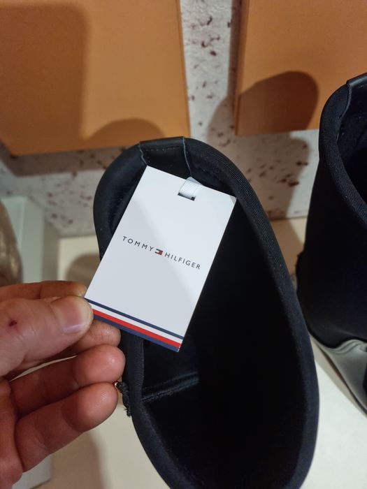 Дамски /Детски ботуши - за дъжд Tommy Hilfiger