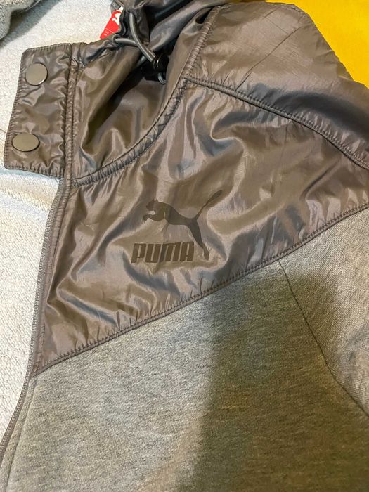 Bluza Puma Gri cu gluga