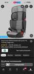 Scaun auto Isofix Kinderkraft Junior Fix 15/36 kg