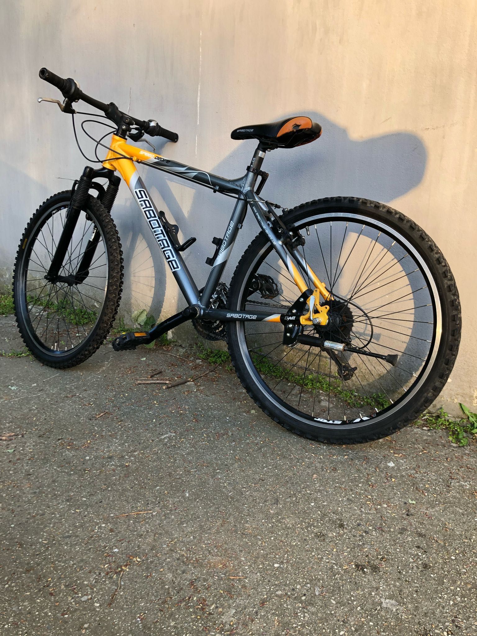 bicicletă sabotage