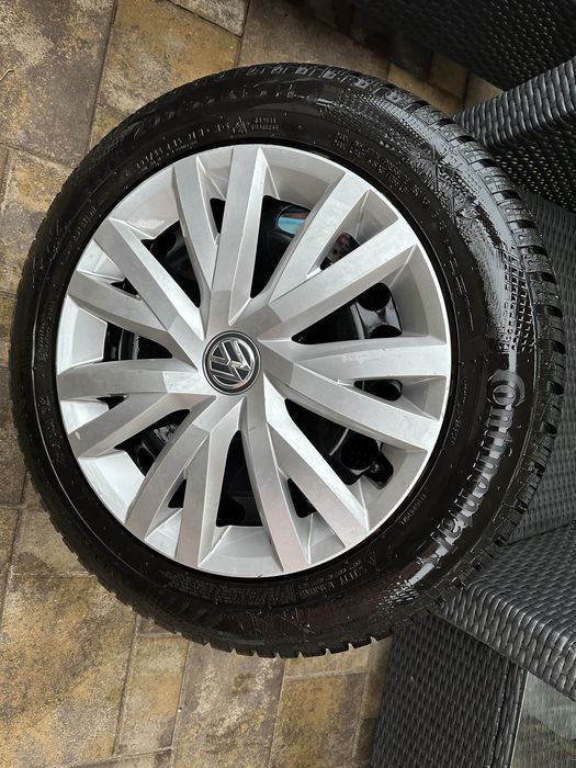Jante roti iarna VW 16 205 55 R16 continental