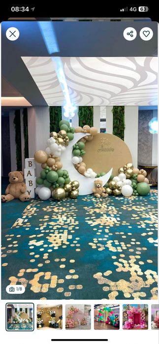 Decor Baloane Barbie Botez Aniversare Majorat Banchet