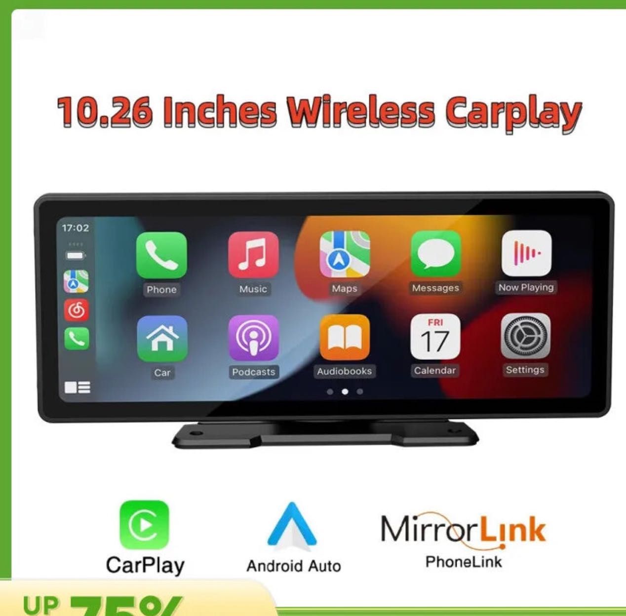 Navigatie Universala 10.26 inch CarPlay Android Auto - Plug & Play